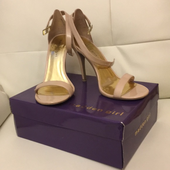 Madden Girl Shoes - Nude Sandal Madden Girl